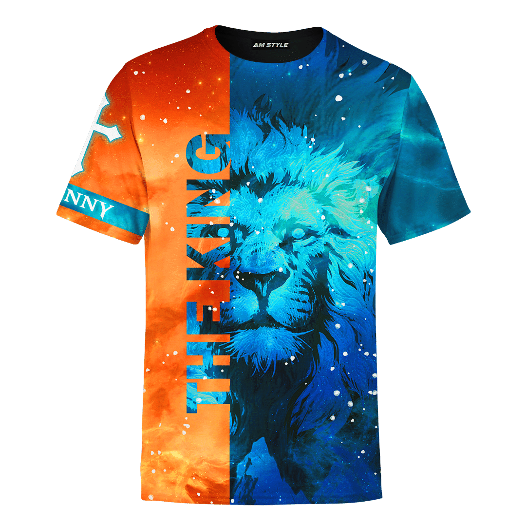 The King Jesus lion Galaxy Customized 3D All Over Printed Shirt - AM Style Design - Amaze Style™