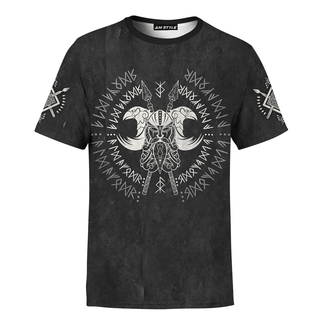 Viking Odin God Norse Warrior Customized 3D All Over Printed Shirt - AM Style Design - Amaze Style™