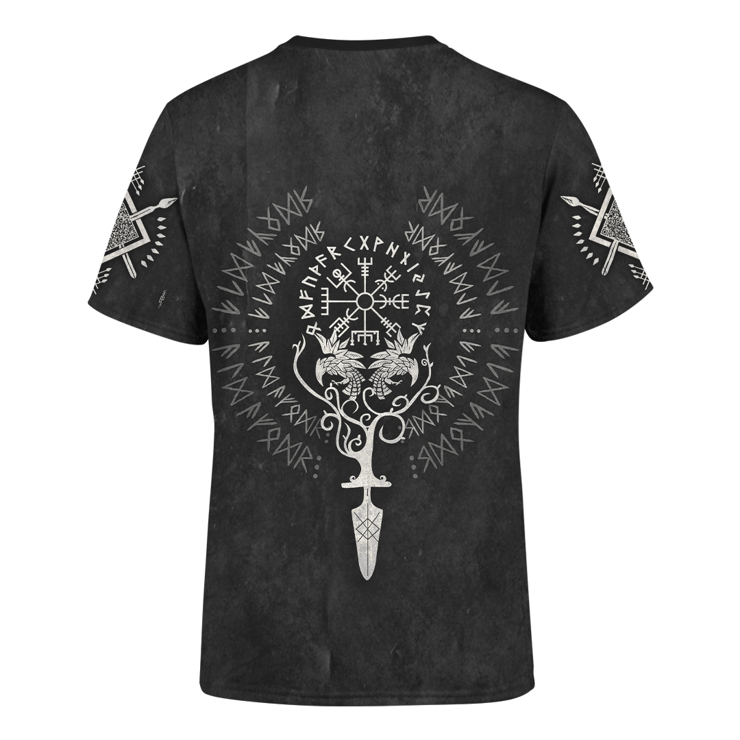 Viking Odin God Norse Warrior Customized 3D All Over Printed Shirt - AM Style Design - Amaze Style™