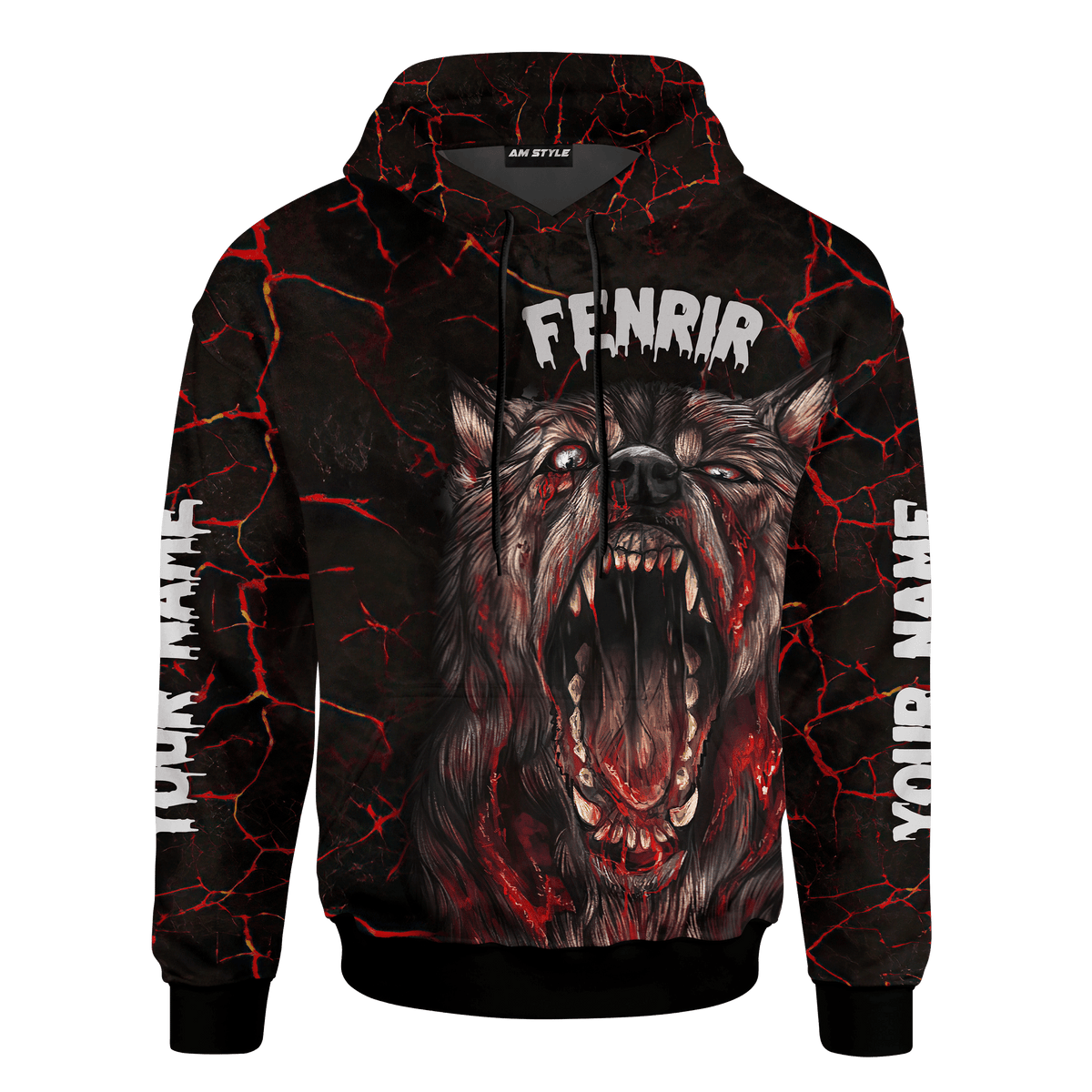 Viking Fenrir Inside Me Customized 3D All Over Printed Shirt - AM Style Design - Amaze Style™