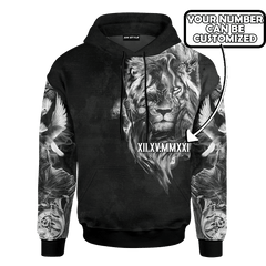 Jesus Lion A Warrior Of Christ Tattoo Customized 3D All Over Printed Shirt - AM Style Design - Amaze Style™