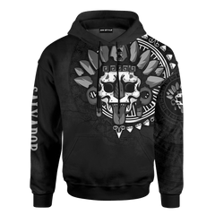 Aztec God Of Death Maya Aztec Customized 3D All Over Printed hoodie