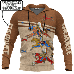 Horse Tattoo Native American Style Customized All Over Printed hoodie