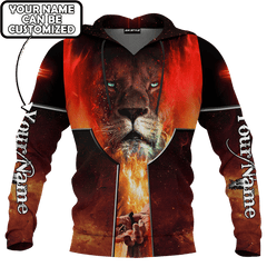 Jesus Lion I Belong To Jesus Customized 3D All Over Printed Shirt - AM Style Design - Amaze Style™