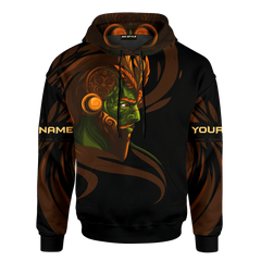 Aztec Guerrero Maya Aztec Calendar Customized 3D All Over Printed Hoodie