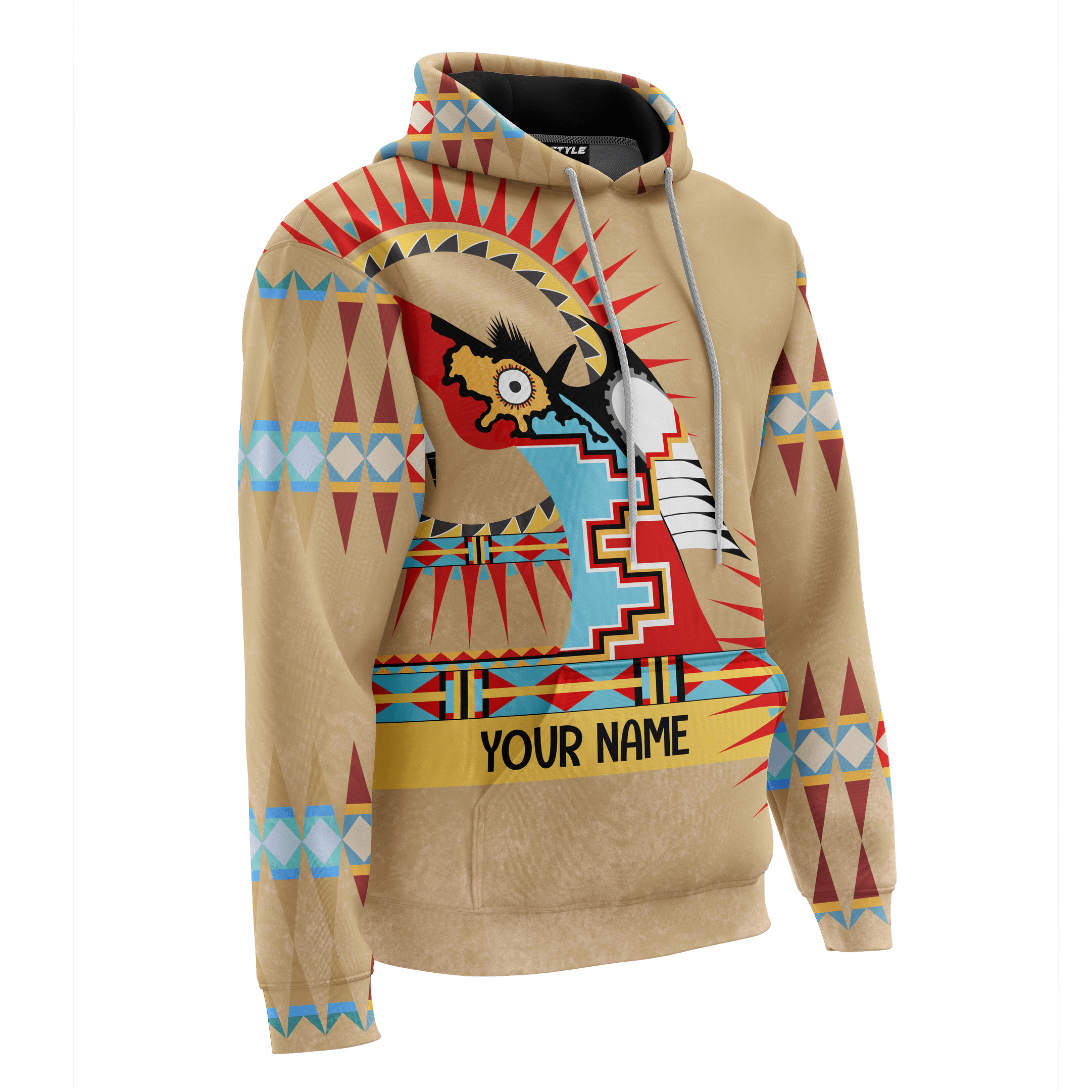 Custom Indian War Horse Custom Native American Pattern 3D All Over Printed Shirt - AM Style Design - Amaze Style™