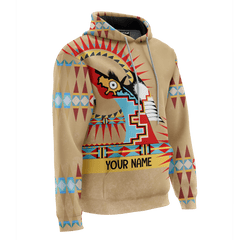 Custom Indian War Horse Custom Native American Pattern 3D All Over Printed Shirt - AM Style Design - Amaze Style™