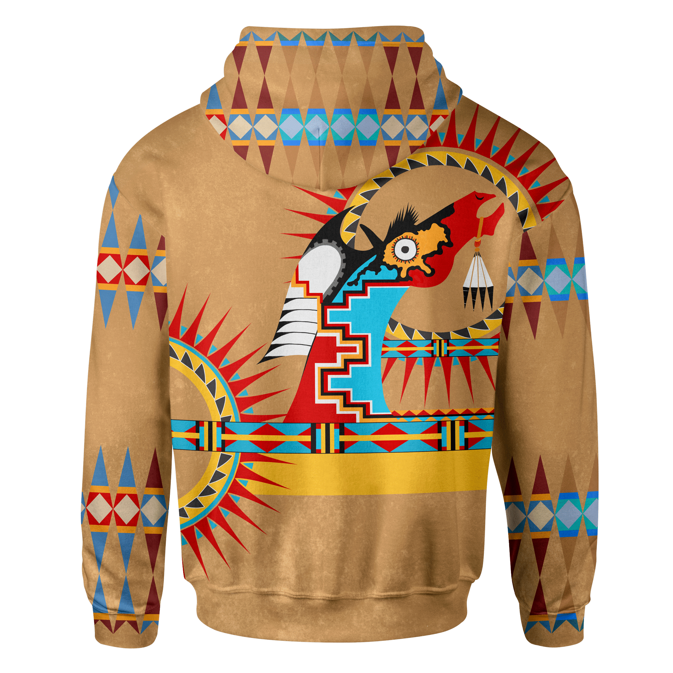 Custom Indian War Horse Custom Native American Pattern 3D All Over Printed Shirt - AM Style Design - Amaze Style™