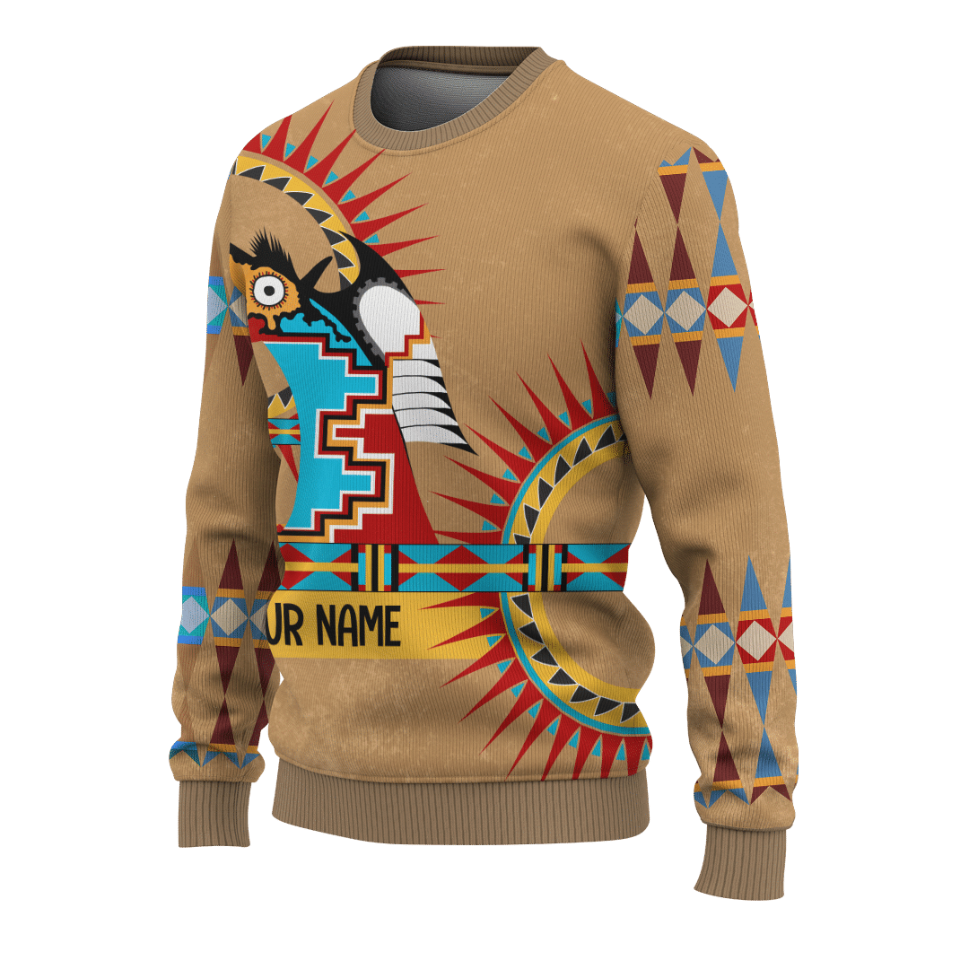 Custom Indian War Horse Custom Native American Pattern 3D All Over Printed Shirt - AM Style Design - Amaze Style™