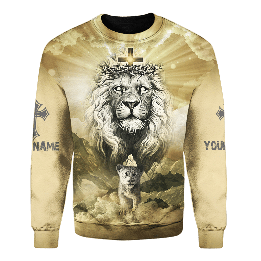 Jesus Father And Son Man Of God Jesus Family Faith Customized 3D All Overprinted Shirt - Am Style Design - Amaze Style™