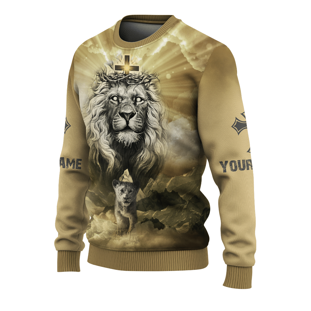 Jesus Father And Son Man Of God Jesus Family Faith Customized 3D All Overprinted Shirt - Am Style Design - Amaze Style™