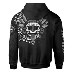 Aztec God Of Death Maya Aztec Customized 3D All Over Printed hoodie