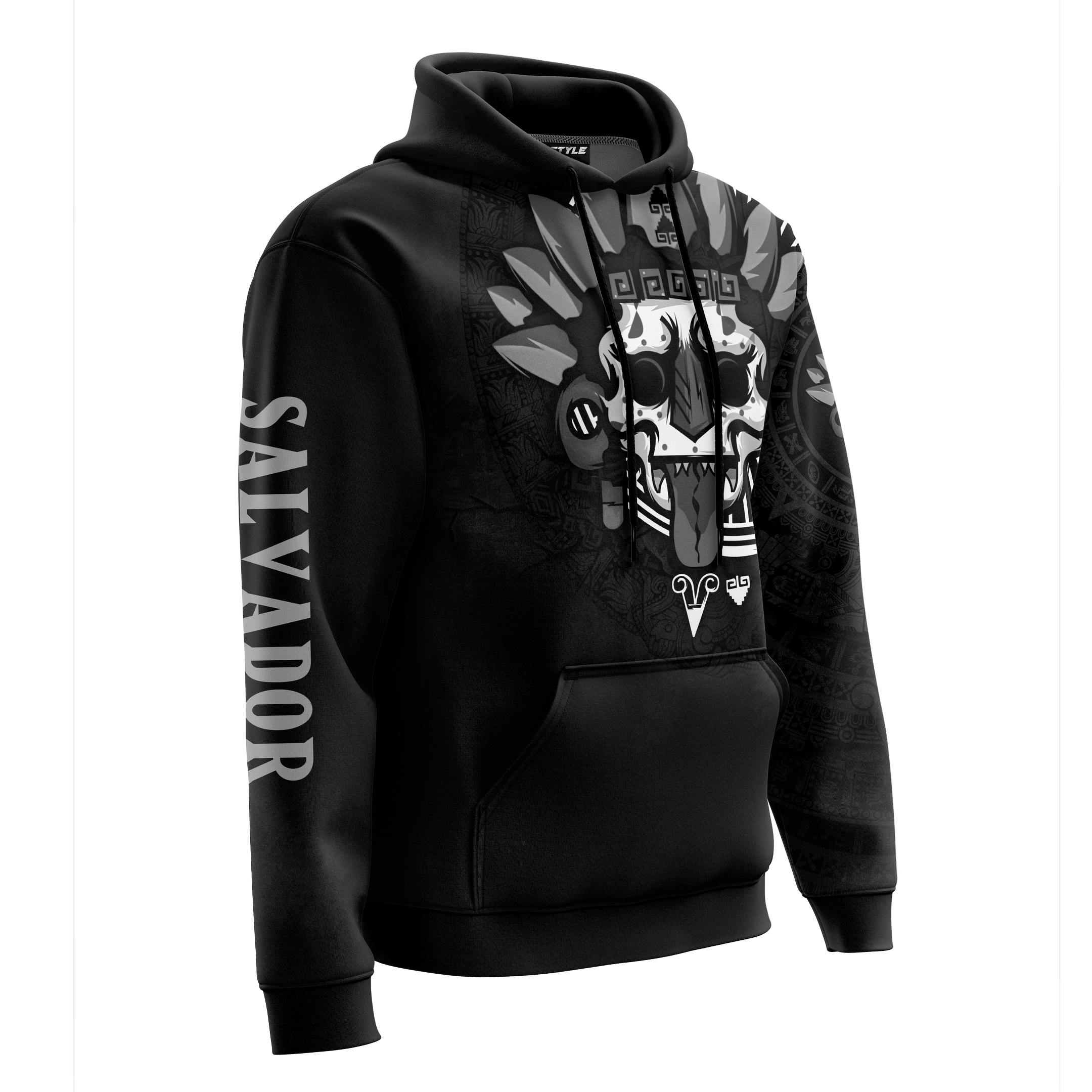 Aztec God Of Death Maya Aztec Customized 3D All Over Printed hoodie