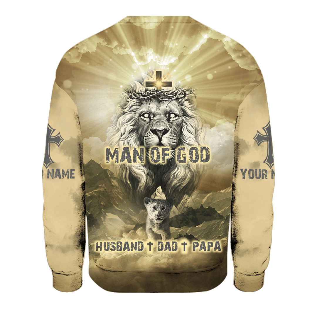 Jesus Father And Son Man Of God Jesus Family Faith Customized 3D All Overprinted Shirt - Am Style Design - Amaze Style™