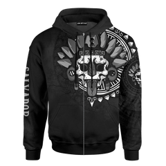 Aztec God Of Death Maya Aztec Customized 3D All Over Printed hoodie