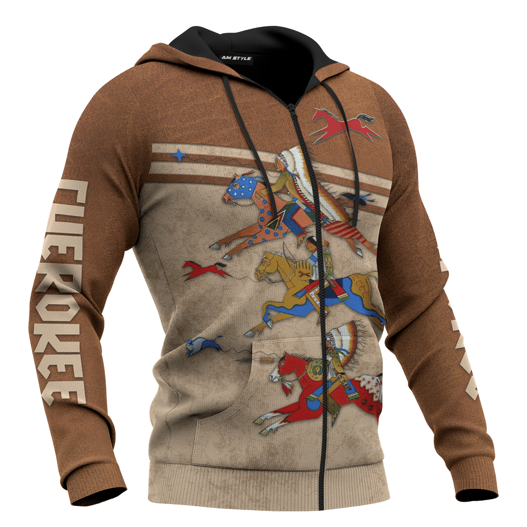 Horse Tattoo Native American Style Customized All Over Printed hoodie