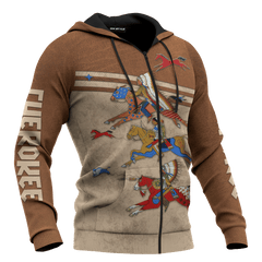 Horse Tattoo Native American Style Customized All Over Printed hoodie