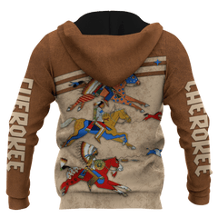 Horse Tattoo Native American Style Customized All Over Printed hoodie