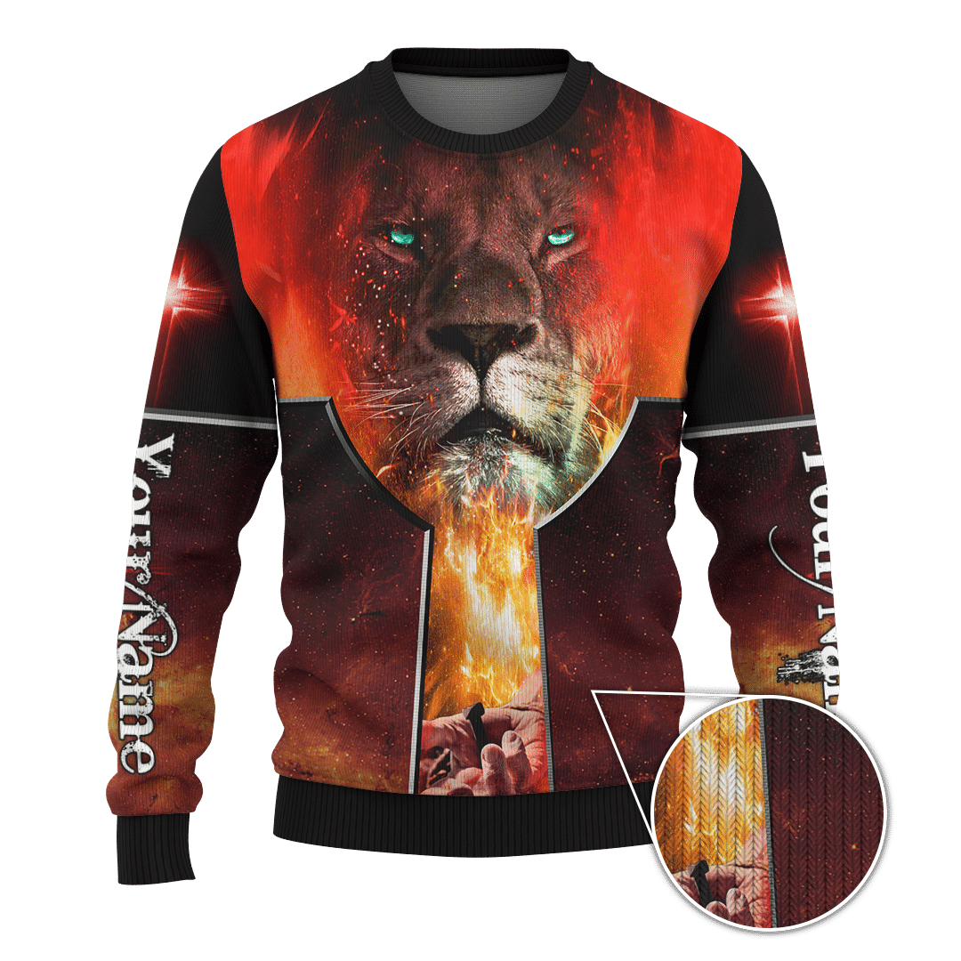 Jesus Lion I Belong To Jesus Customized 3D All Over Printed Shirt - AM Style Design - Amaze Style™