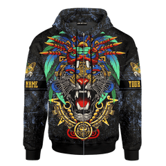 Aztec Golden Warrior Maya Aztec Customized 3D All Over Printed hoodie