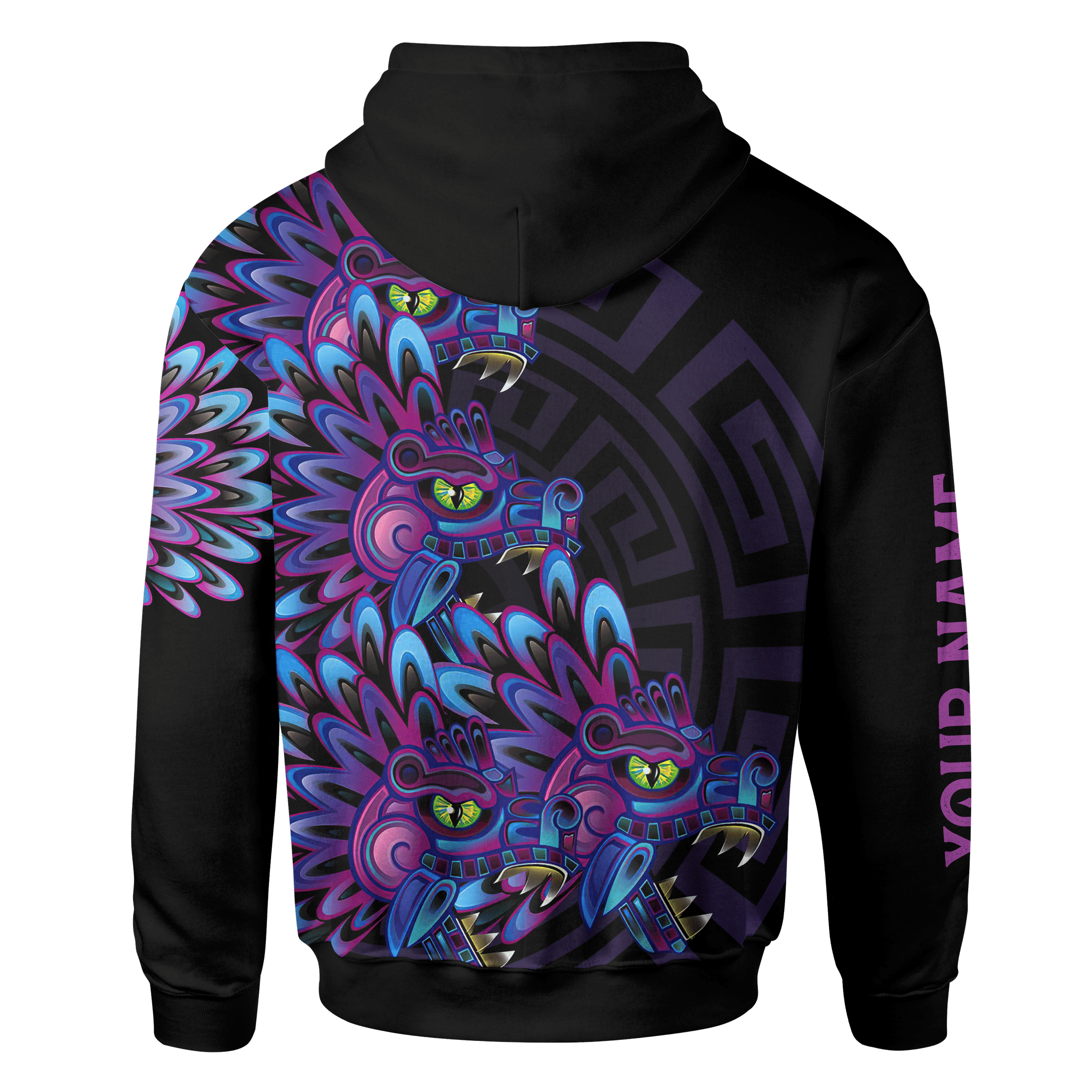 Aztec Quetzalcoatl Mythology Maya Aztec Customized 3D All Over Printed Shirt - AM Style Design - Amaze Style™