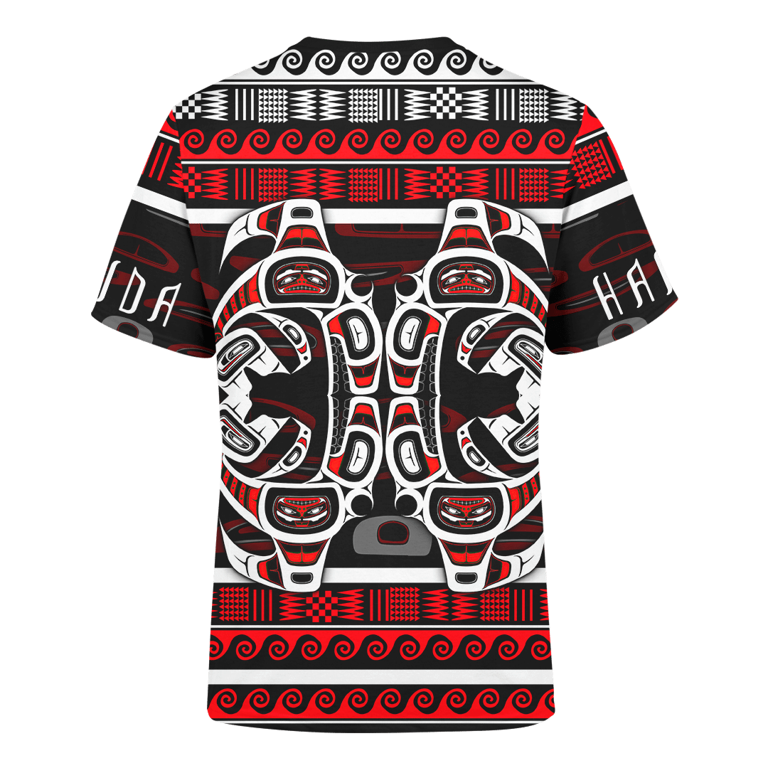 The Killing Whale Native American Pacific Northwest Style Customized All Over Printed Shirt - Am Style Design - Amaze Style™