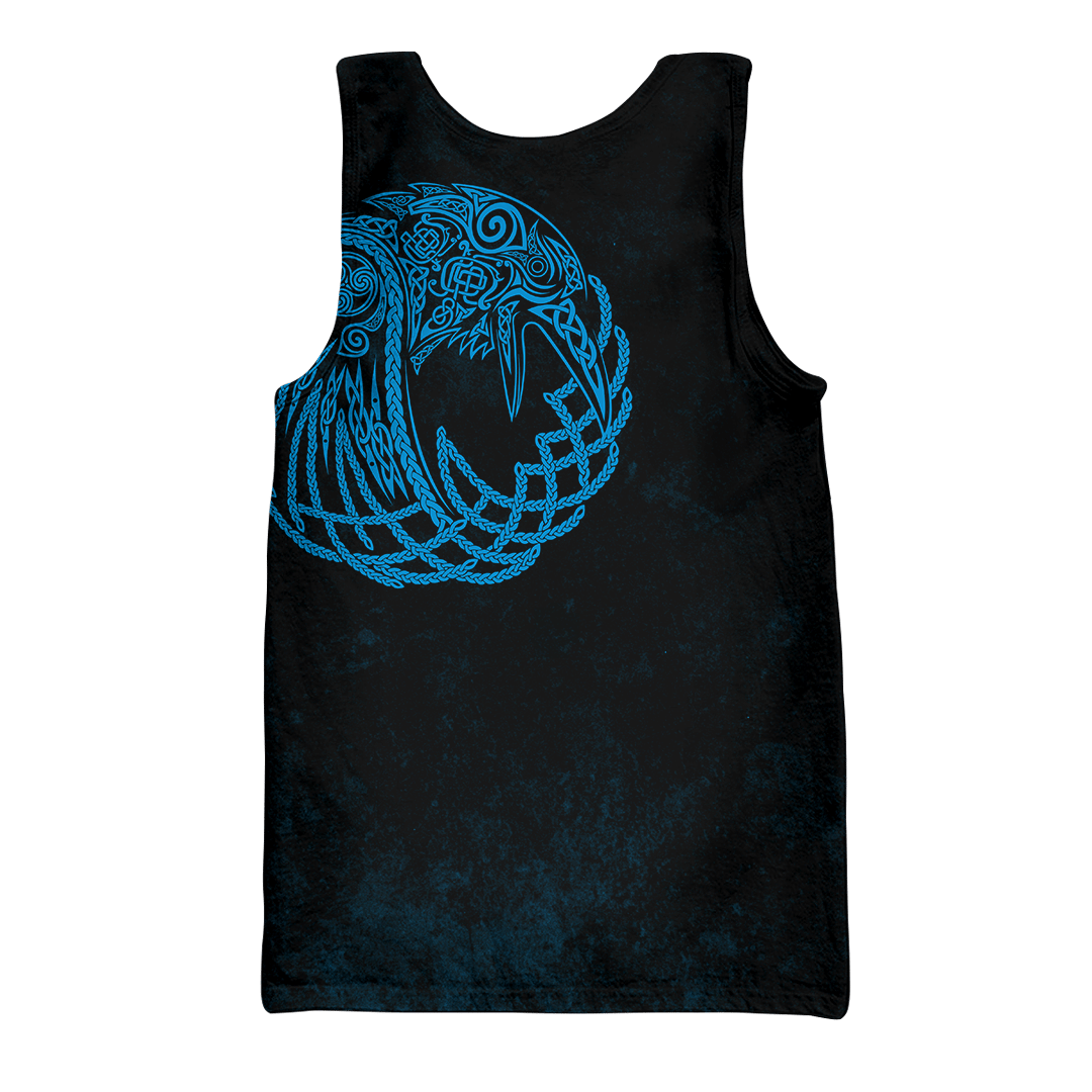 Viking Raven And Odin Norse God Customized 3D All Over Printed Shirt - AM Style Design - Amaze Style™