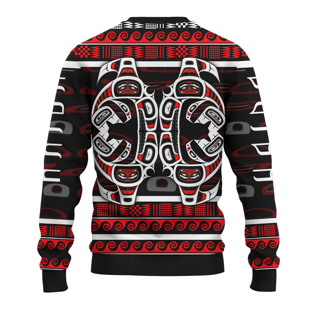 The Killing Whale Native American Pacific Northwest Style Customized All Over Printed Shirt - Am Style Design - Amaze Style™