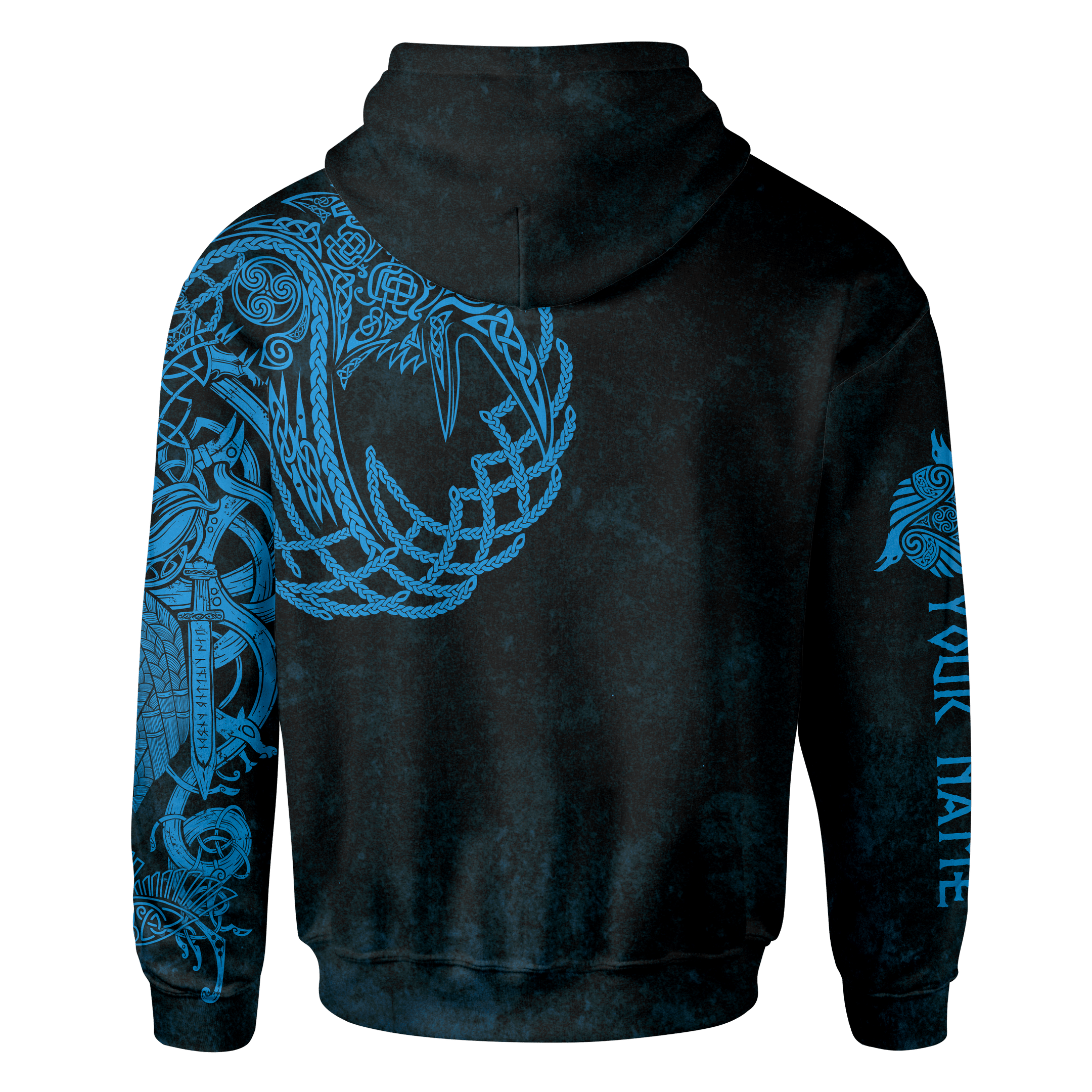 Viking Raven And Odin Norse God Customized 3D All Over Printed Shirt - AM Style Design - Amaze Style™