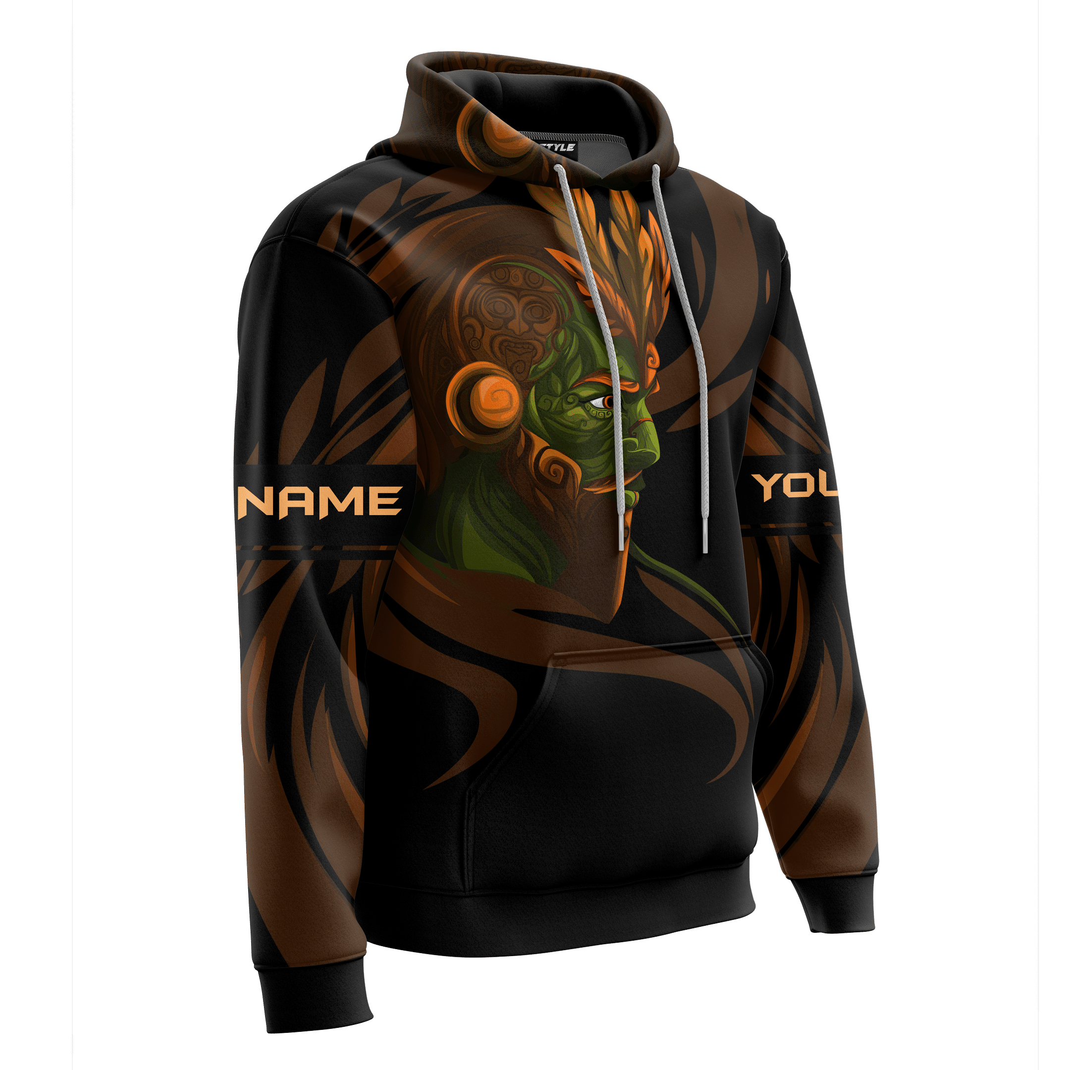 Aztec Guerrero Maya Aztec Calendar Customized 3D All Over Printed Hoodie