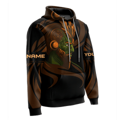 Aztec Guerrero Maya Aztec Calendar Customized 3D All Over Printed Hoodie