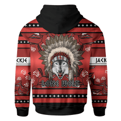 Wolf in Native American Pattern Customized 3D All Over Printed Shirt - Am Style Design - Amaze Style™