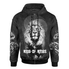 Jesus Lion Tattoo King Of Kings Customized 3D All Over Printed Shirt - AM Style Design - Amaze Style™