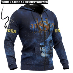 Jesus Lion Galaxy Way Maker Miracle Worker Customized 3D All Over Printed hoodie