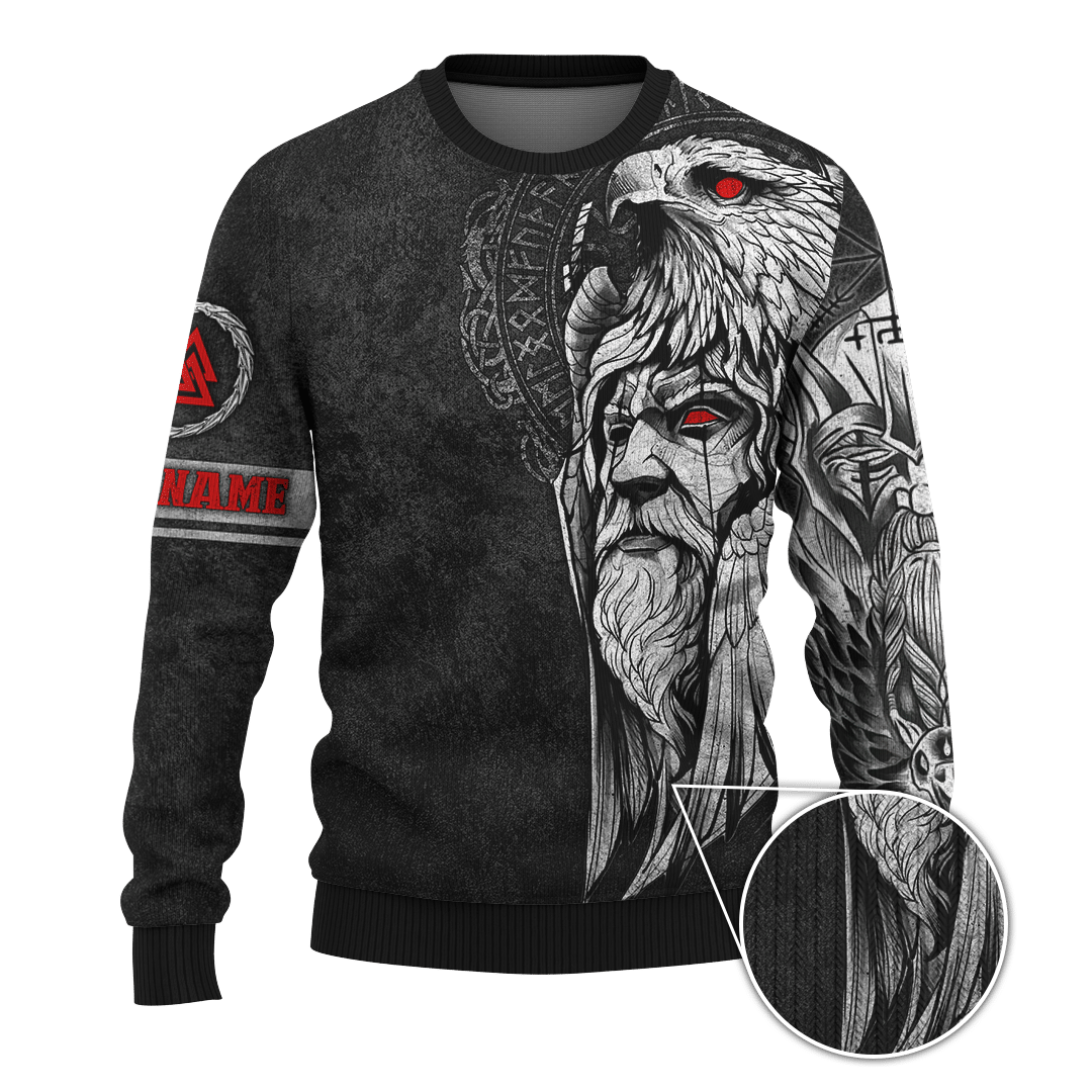 Viking Odin And Raven Norse Mythology Customized 3D All Over Printed Shirt - AM Style Design - Amaze Style™