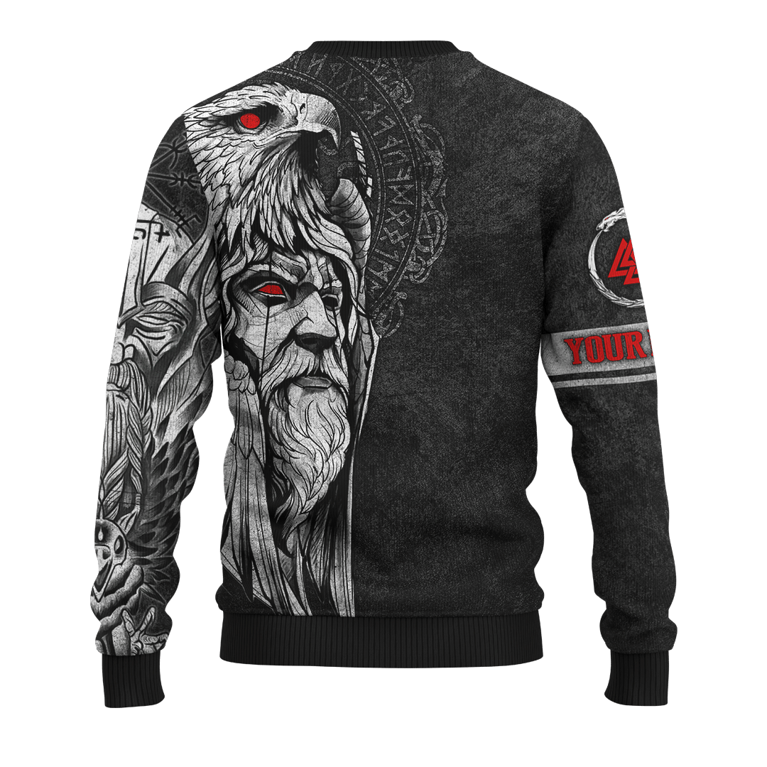 Viking Odin And Raven Norse Mythology Customized 3D All Over Printed Shirt - AM Style Design - Amaze Style™