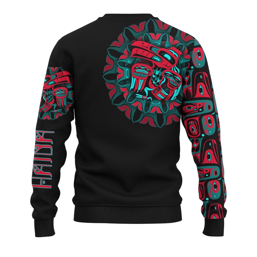 Raven Man Native American Pacific Northwest Style Customized All Over Printed Shirt - Am Style Design - Amaze Style™