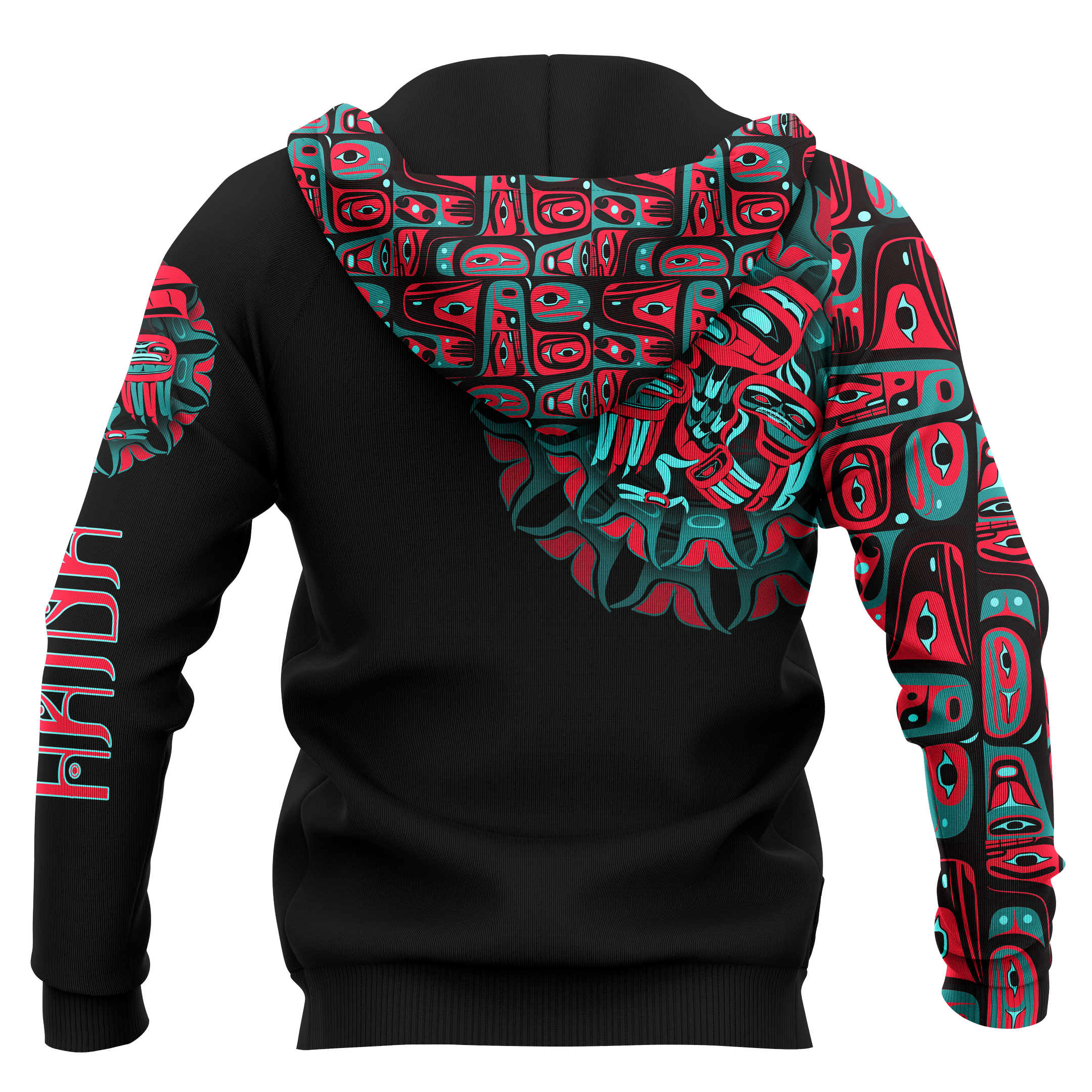 Raven Man Native American Pacific Northwest Style Customized All Over Printed Shirt - Am Style Design - Amaze Style™