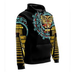 Aztec Fire Maya Aztec Calendar Customized 3D All Over Printed 3D All Over Printed hoodie