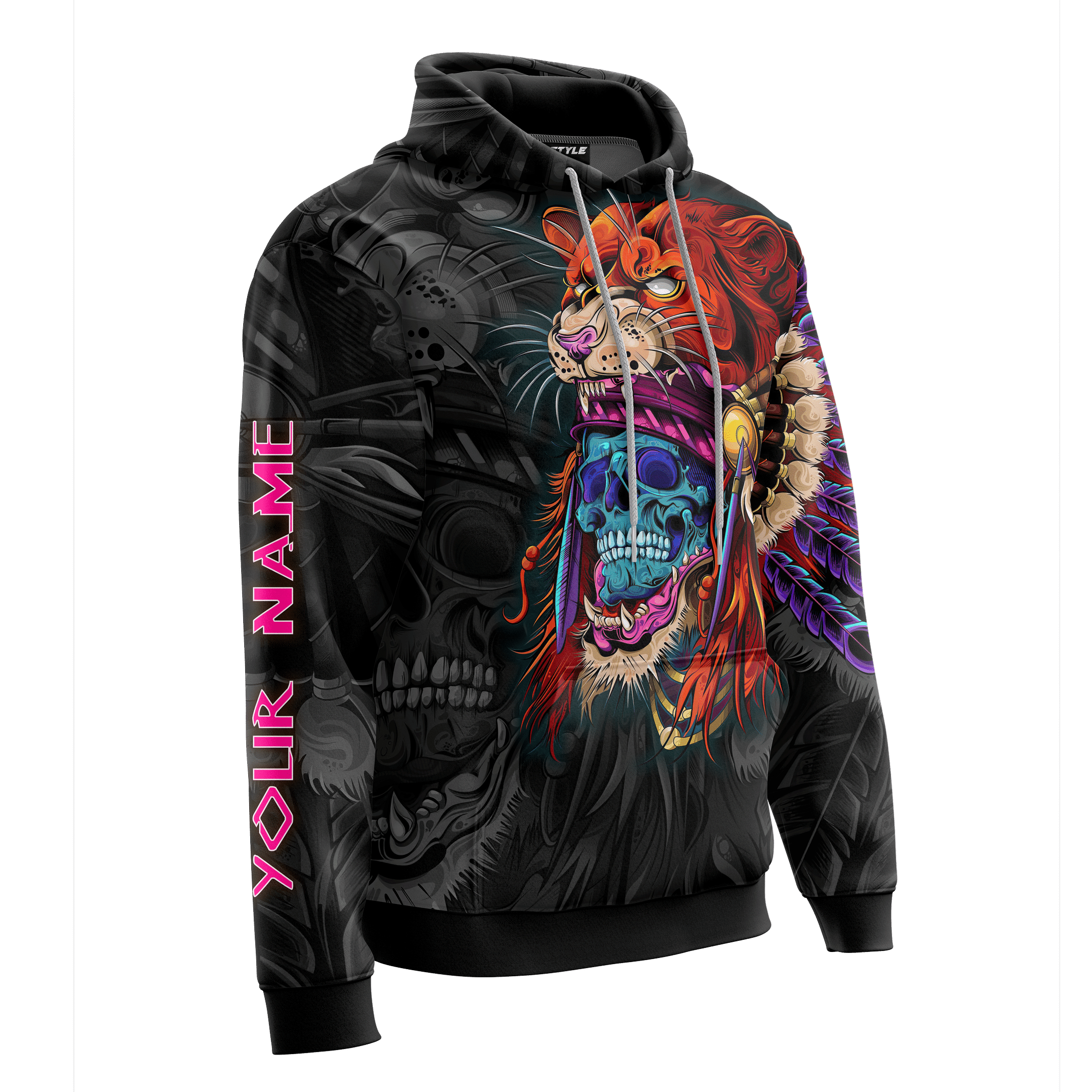 Aztec Warrior Tribe Maya Aztec Calendar Customized 3D All Over Printed hoodie