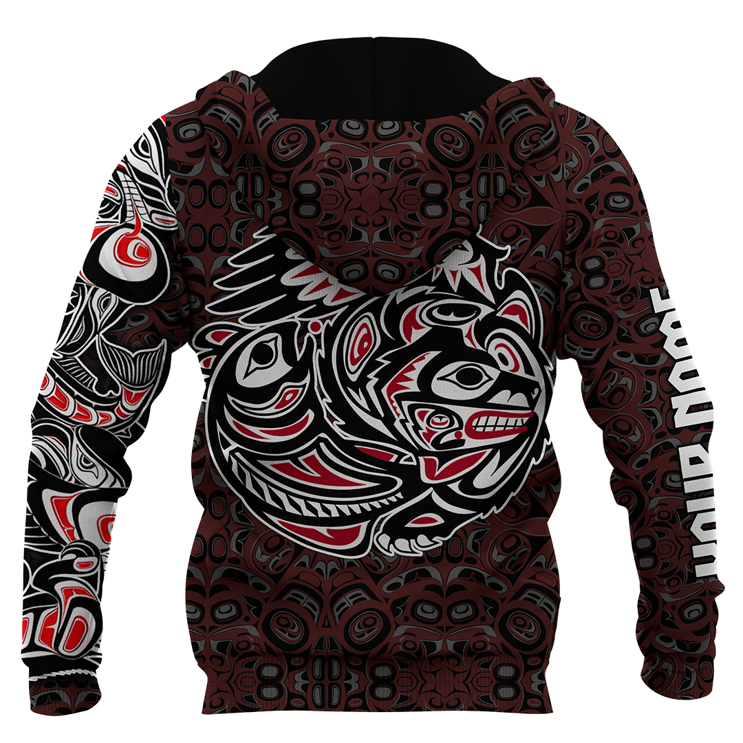 Animals Native American Pacific Northwest Style Customized All Over Printed Shirt - Am Style Design - Amaze Style™