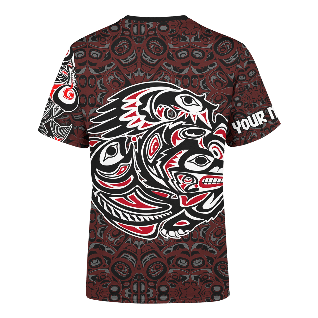 Animals Native American Pacific Northwest Style Customized All Over Printed Shirt - Am Style Design - Amaze Style™