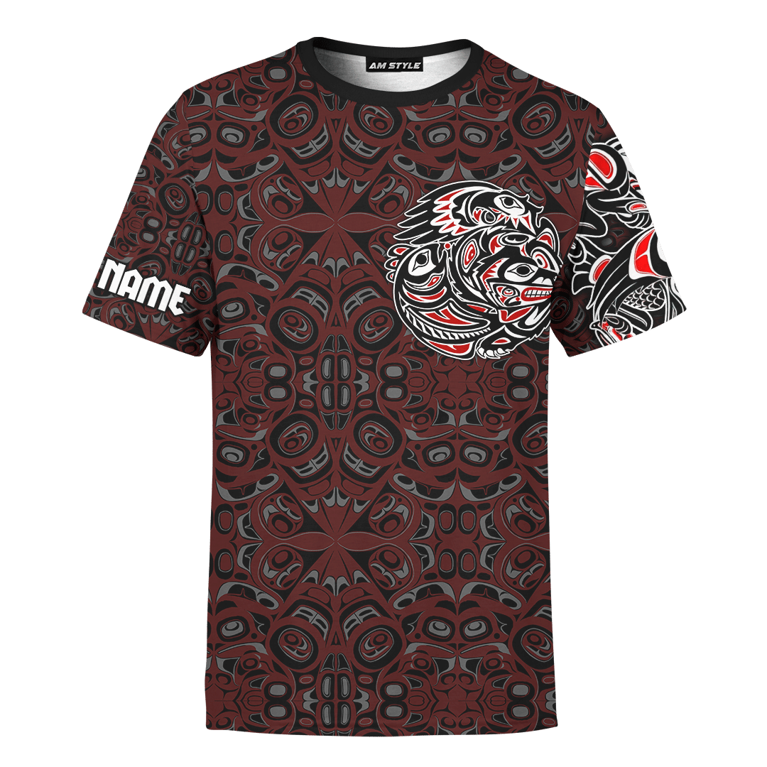 Animals Native American Pacific Northwest Style Customized All Over Printed Shirt - Am Style Design - Amaze Style™