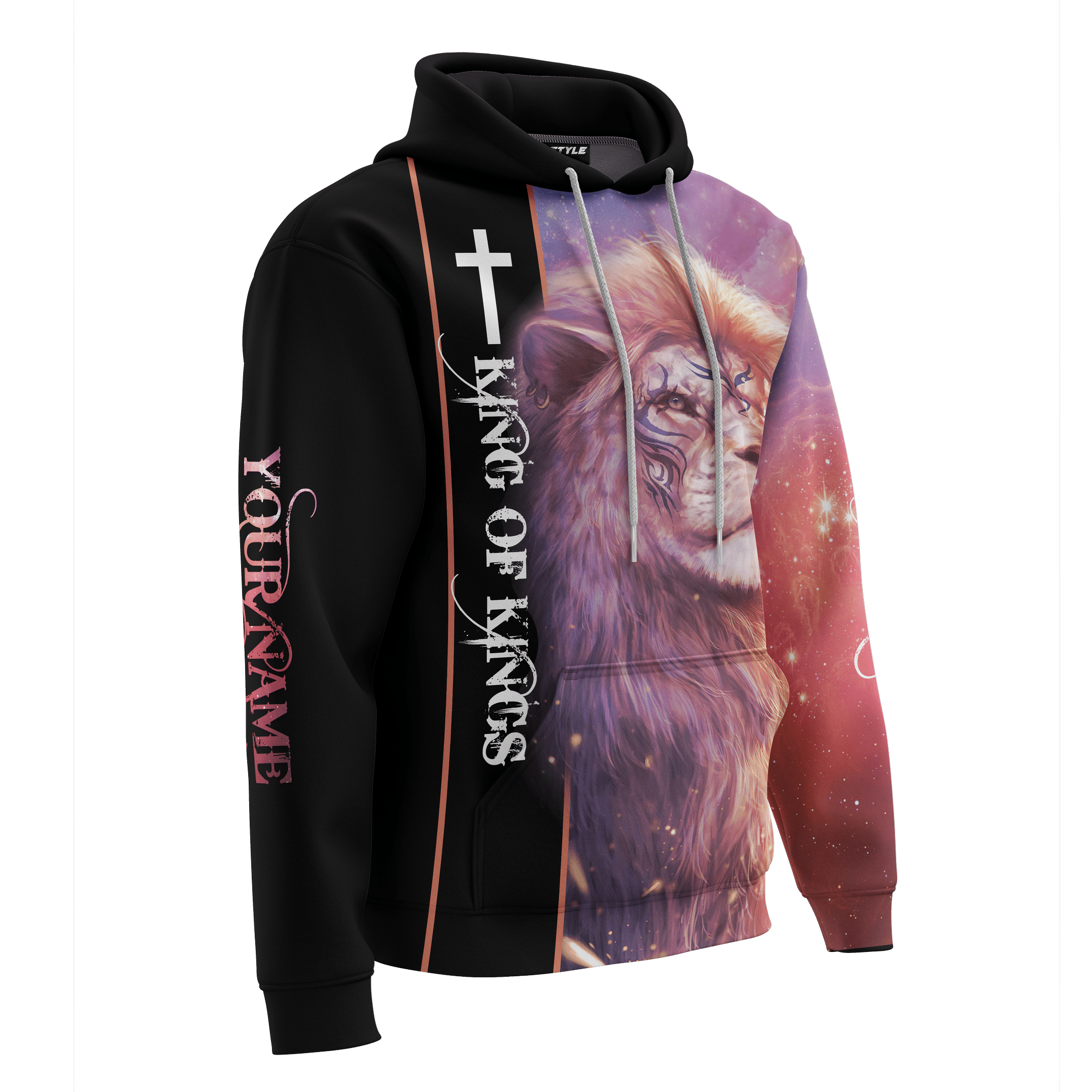 Jesus Lion King Of Kings Customized 3D All Over Printed Shirt - AM Style Design - Amaze Style™