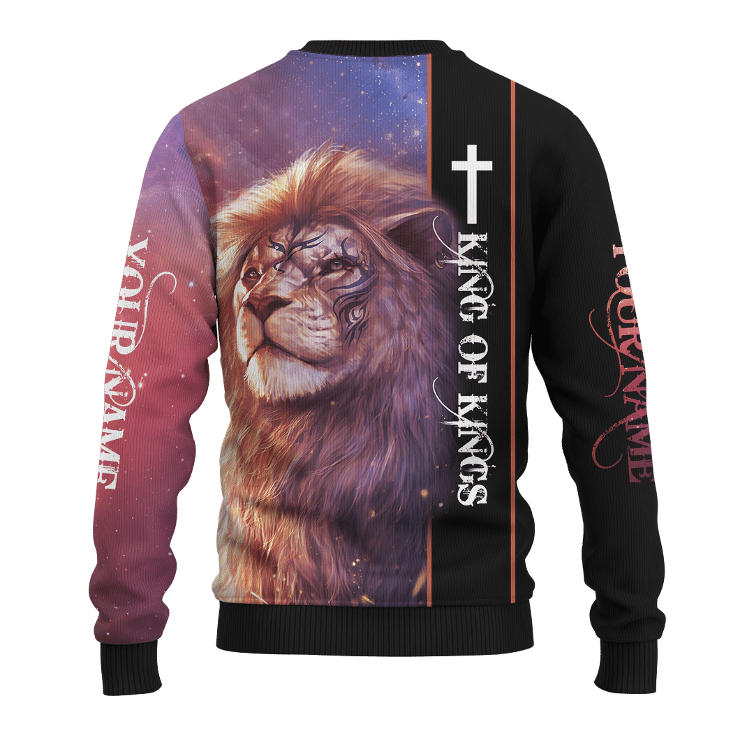 Jesus Lion King Of Kings Customized 3D All Over Printed Shirt - AM Style Design - Amaze Style™