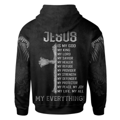 The King Jesus Lion Tattoo Customized 3D All Over Printed Shirt - AM Style Design - Amaze Style™