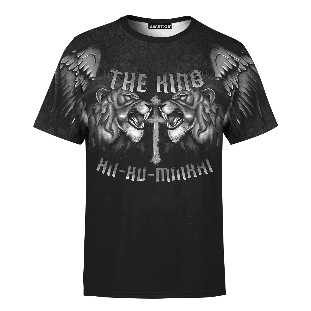 The King Jesus Lion Tattoo Customized 3D All Over Printed Shirt - AM Style Design - Amaze Style™