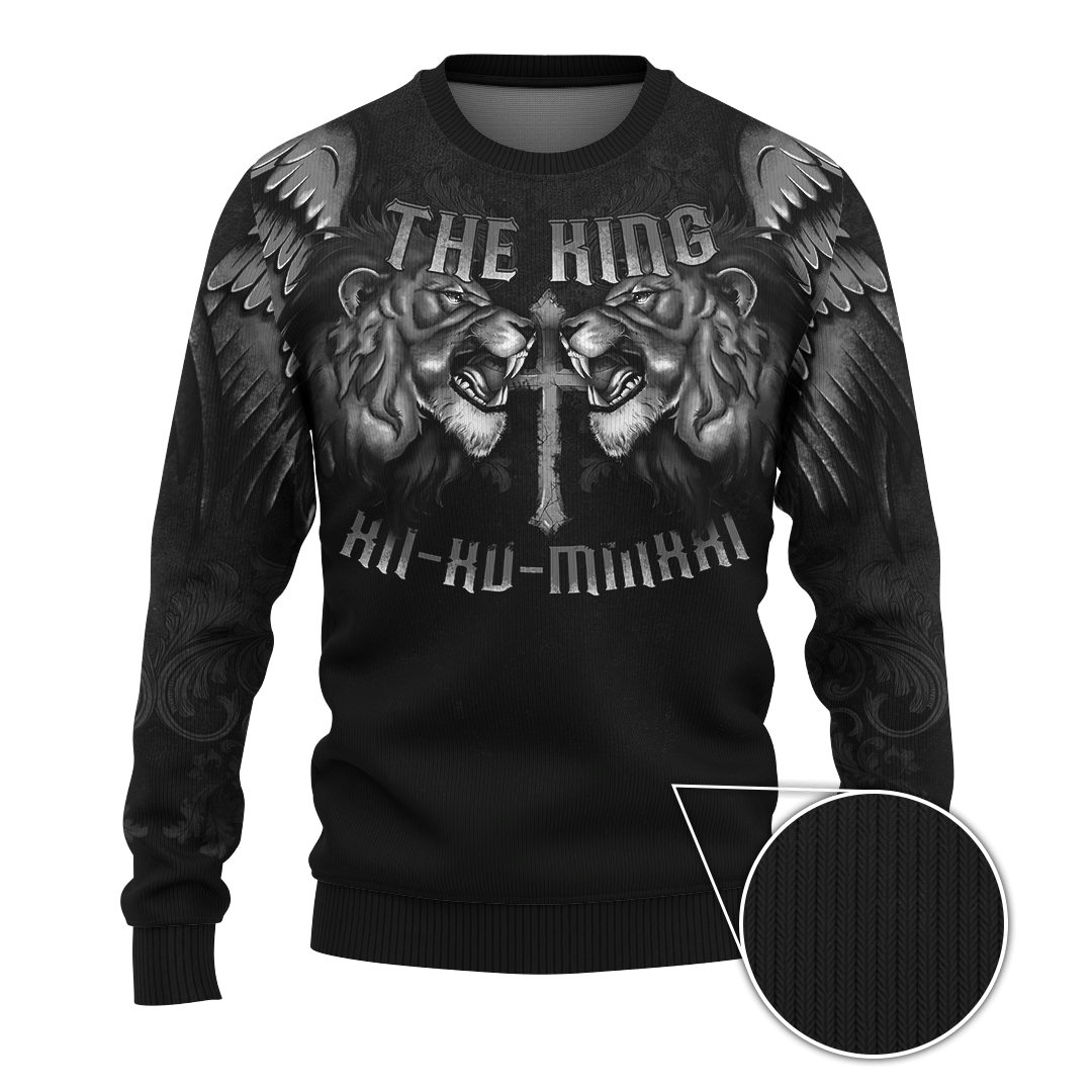 The King Jesus Lion Tattoo Customized 3D All Over Printed Shirt - AM Style Design - Amaze Style™