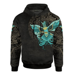 Aztec Hummingbird Itzpapalotl Maya Aztec Customized 3D All Over Printed Shirt - AM Style Design - Amaze Style™