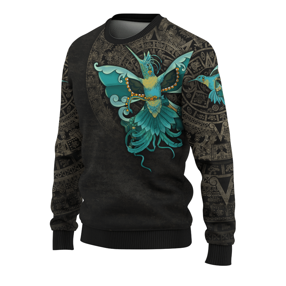 Aztec Hummingbird Itzpapalotl Maya Aztec Customized 3D All Over Printed Shirt - AM Style Design - Amaze Style™